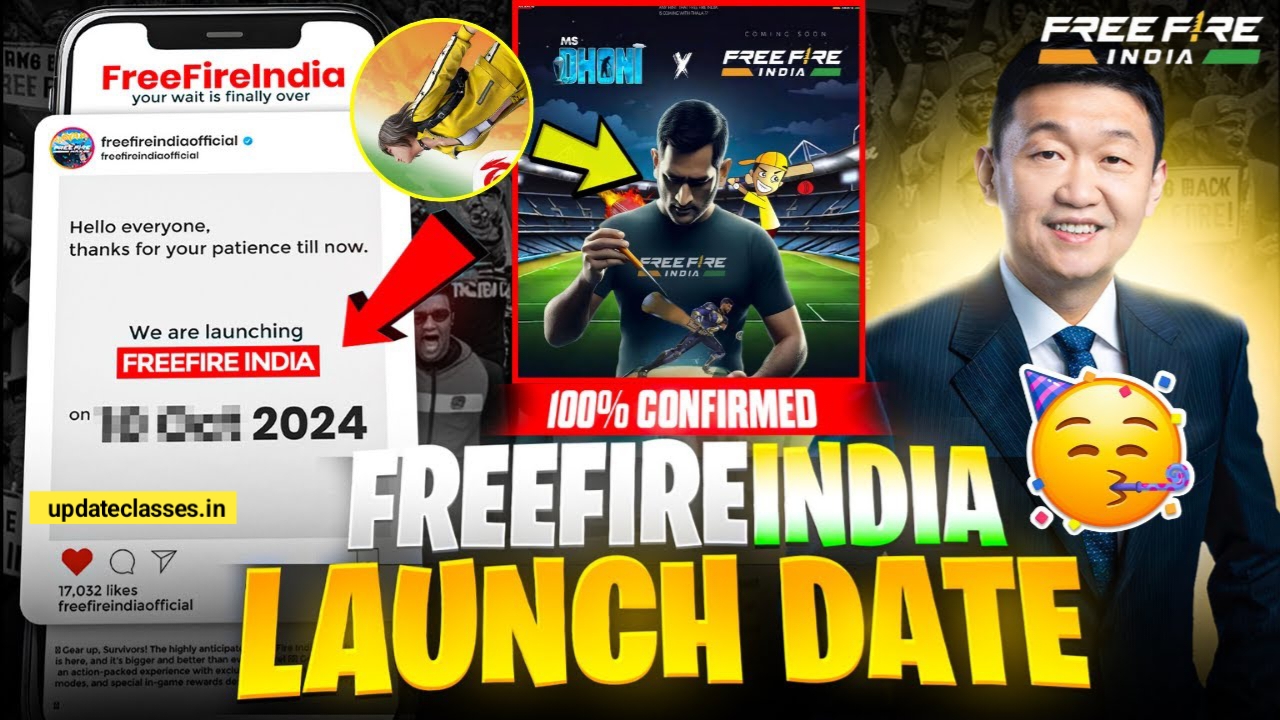 Free Fire India Launch Date 