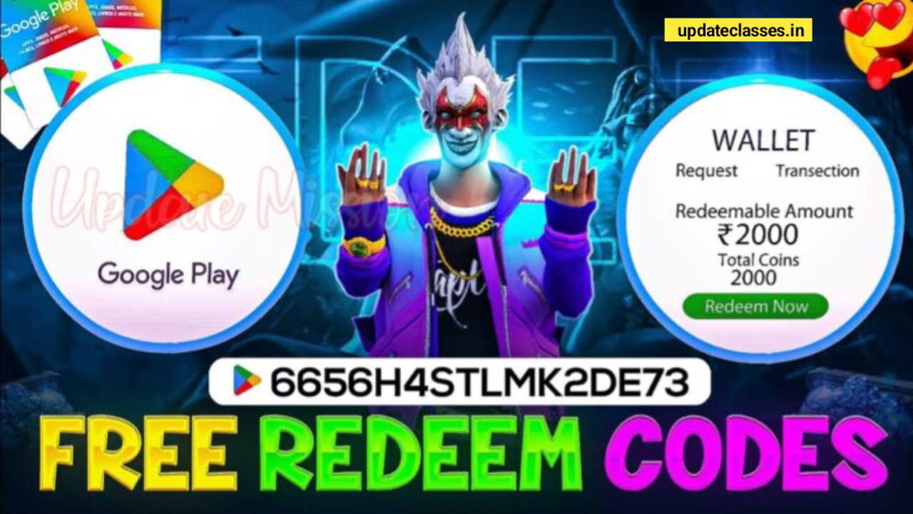 Free Fire Reedem Code